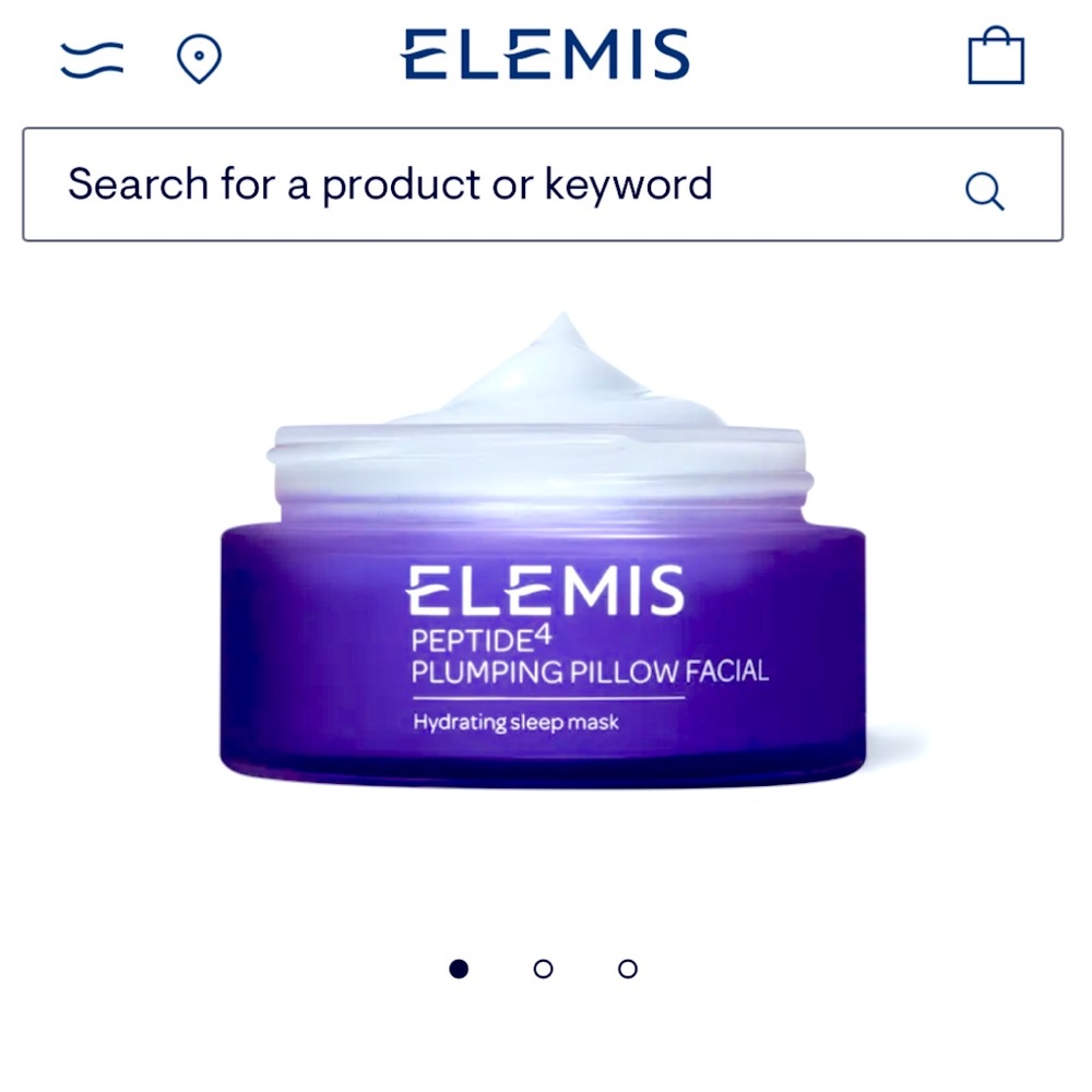 ELEMIS Peptide4 Plumping Pillow Facial